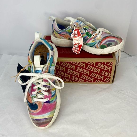 VANS UltraCush Ultrarange Chris Johanson Unisex MultiColor Swirl - Picture 1 of 13
